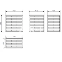 Brise Vue En Pin Rouge Du Nord Horizon -Promos Vert Reve Boutique brise vue en pin rouge du nord horizon 2