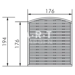 Brise Vue En Pin Rouge Du Nord Renaissance -Promos Vert Reve Boutique brise vue en pin rouge du nord renaissance 2