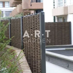 Cloture Renforcée Double Tressage Composite Fibre Arrondie -Promos Vert Reve Boutique cloture renforcee double tressage composite fibre arrondie 2