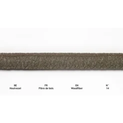 Cloture Renforcée Double Tressage Composite Fibre Arrondie