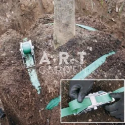 KIT ANCRAGE De MOTTE ECO Avec SANGLE Pour Arbre 2 à 4m