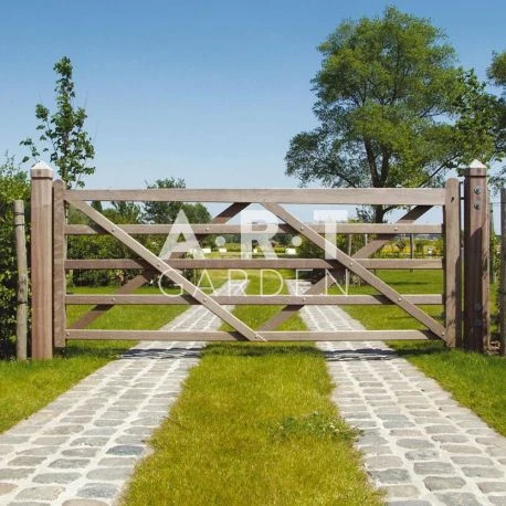 Portail Bois Exotique Duke 3 Portail Bois Exotique Duke