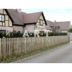 Promos Vert Reve Boutique -Promos Vert Reve Boutique portillon en bois exotique rio 125 x 350 cm 1