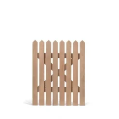 Portillon En Bois Exotique Rio 125 X 98 Cm