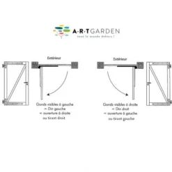 Portillon En Pin Rouge Du Nord Misto -Promos Vert Reve Boutique portillon en pin rouge du nord misto 2