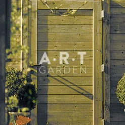 Portillon En Pin Rouge Du Nord Misto