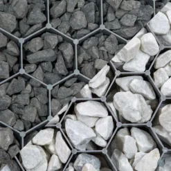 Stabilisateur De Gravier 0,96 M² - Gris - 120 X 80 X 2 Cm Gris - Rinno Gravel -Promos Vert Reve Boutique stabilisateur de gravier 096 m gris 120 x 80 x 2 cm gris rinno gravel 2